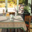 Toalha de Mesa POP Quadrada Para 4 Lugares Estampa Toscana 140x140m Lepper