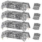 Toalha de mesa PTECDROTS Stone Wall 12 unidades 130x220cm impermeável