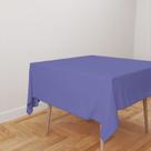 Toalha De Mesa Quadrada 4 Lugares Tecido Oxford Violeta Azulado Very Peri TL304 - 140x140cm