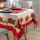 Toalha de Mesa Quadrada Athenas Dohler 140x140cm Estampa Natal 110