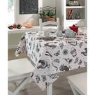 Toalha de Mesa Quadrada Clean Athenas Evelise Dohler