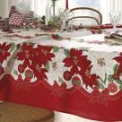 Toalha de Mesa Quadrada Döhler Natal- 104- 4 lugares 140cm x 140cm Toalha de Mesa Quadrada Döhler Natal- 104- 4 lugares 140cm x 140cm