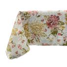 Toalha de Mesa Quadrada Estampa Floral Flores 1,40 x 1,40