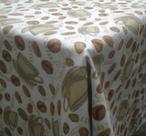 Toalha de Mesa Quadrada Impermeavel 140x140cm Cafe