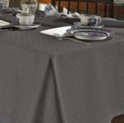Toalha de Mesa Quadrada Jacquard Requinte Grafite 4 Lugares Dohler Toalha de Mesa Quadrada Jacquard Requinte Grafite 4 Lugares Dohler