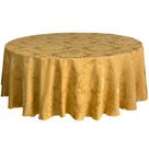 Toalha de Mesa Redonda 4 Lugares Jacquard 1,40 Diametro