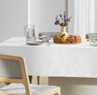 Toalha de Mesa Redonda 6 Lugares Sempre Limpa Urban Branca Karsten