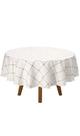 Toalha de Mesa Redonda Dohler Clean Athenas 1.60m - Estampado - Idea 4 Lugares