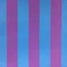 Toalha de Mesa Redonda em Jacquard Listrado Azul Frozen com Rosa - 2,80m