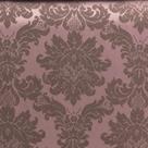 Toalha de Mesa Redonda em Jacquard Medalhão Rosa Retrô - 2,80m