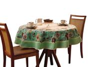 Toalha de Mesa Redonda Estampada Lepper 4 Lugares Pop 1,55m Holambra