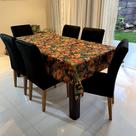 Toalha de Mesa Redonda Gorgurinho Ibisco Laranja - 1,50m