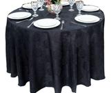 Toalha de Mesa Redonda Jacquard Adamascado 2,60mts de Diâmetro Sala Jantar Decoração Buffet Festas - Preto Toalha de Mesa Redonda Jacquard Adamascado 2,60mts de Diâmetro Sala Jantar Decoração Buffet Festas - Preto