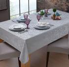Toalha de Mesa Redonda Mila 4 Lugares 1,60m Branyl
