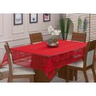 Toalha de Mesa Renda Decorativa Redonda Quadrada Retangular Cozinha Várias Cores Floral