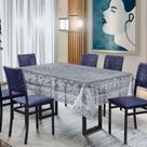 Toalha De Mesa Rendada Retangular 1,60x2,00cm Elegante Para Cozinha e Jantar