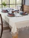 Toalha de mesa Rendada Veneza 140x140 Jolitex Toalha de mesa Rendada Veneza 140x140 Jolitex