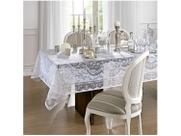 Toalha de Mesa Retangular 10 Lugares 1,55 x 3,00 m Renda Dinner Lepper
