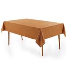 Toalha de Mesa Retangular 12 Lugares Sempre Limpa Herbare Ocre
