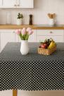 Toalha de mesa retangular 6 lugares xadrez 2,20x1,40 estampado