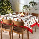Toalha De Mesa Retangular 8 Lugares Döhler 2,50x1,60 M Natal