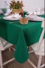 Toalha de Mesa Retangular em Oxford Verde Bandeira