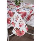 Toalha de Mesa Retangular em Tecido Impermeável Acqua Linea Imperial Rosa Toalha de Mesa Retangular em Tecido Impermeável Acqua Linea Imperial Rosa