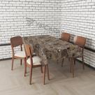 Toalha De Mesa Retangular Impermeavel Termica Estampa Barista Toalha De Mesa Retangular Impermeavel Termica Estampa Barista