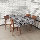 Toalha De Mesa Retangular Impermeavel Termica Estampa Floral Home Toalha De Mesa Retangular Impermeavel Termica Estampa Floral Home