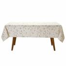 Toalha de Mesa Retangular Limpa Fácil Döhler Esmeralda 6 Lugares -