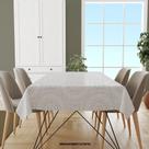 Toalha de Mesa Retangular Para 6 Lugares Mandala 1.45m x 2.20m Único - Toalha de Mesa Retangular Para 6 Lugares Mandala 1.45m x 2.20m Único -
