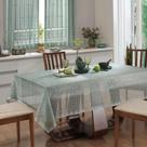Toalha de Mesa Retangular Rendada Color Retro 1,50m x 2,20m - Interlar