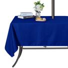 Toalha de mesa SARAFLORA 152x213 cm impermeável com orifício para guarda-chuva