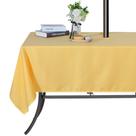 Toalha de mesa SARAFLORA 152x259cm com zíper impermeável amarelo Toalha de mesa SARAFLORA 152x259cm com zíper impermeável amarelo