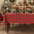 Toalha de mesa Softalker Red Buffalo Plaid 152x259 cm