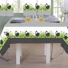 Toalha de Mesa Sultan Estampada Realce Premium Galinha Toalha de Mesa Sultan Estampada Realce Premium Galinha