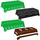 Toalha de mesa Sumapner Football 4 pacotes de 137x183cm de plástico