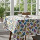 Toalha de Mesa Teka Basic 4 Lugares Quadrada Estampada 1,40m x 1,40m Cor:Banana