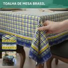 Toalha De Mesa Tema Copa Impermeável Estampa Pátria Amada Brasil Decorativa Festa Premium Toalha De Mesa Tema Copa Impermeável Estampa Pátria Amada Brasil Decorativa Festa Premium