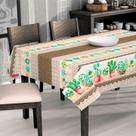 Toalha De Mesa Térmica Impermeável Cozinha Girassol