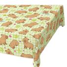 Toalha De Mesa Tnt Capivara Fofa Filó 1,40x2,00m
