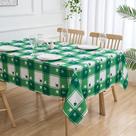 Toalha de mesa VEDACHIC St Patricks Day Shamrock 152x213cm Poliéster