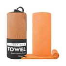 Toalha De Microfibra Absorvente De Secagem Rápida Com Bolsa De Malha Para Camping, Academia, Yoga,