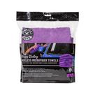 Toalha de microfibra Chemical Guys Happy Ending Purple 40x40cm