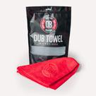 Toalha De Microfibra Vermelha 350gsm 40x40 Dub Towel Dub Boyz