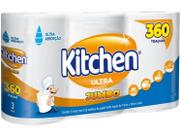 Toalha de Papel Jumbo Folha Dupla Kitchen 360