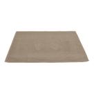 Toalha de Pés Para Piso Tapete Banheiro Felpudo Desenho Pezinhos 45x70cm Khaki