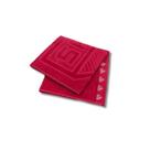 Toalha De Piscina Jacquard Time São Paulo Buettner Vermelha Toalha De Piscina Jacquard Time São Paulo Buettner Vermelha
