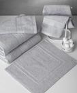 Toalha de Piso Naturalle Fashion 80x48 cm Cor Prata Sultan