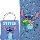 Toalha De Praia 2 Em 1 Bolsa Stitch Com Estampa Disney